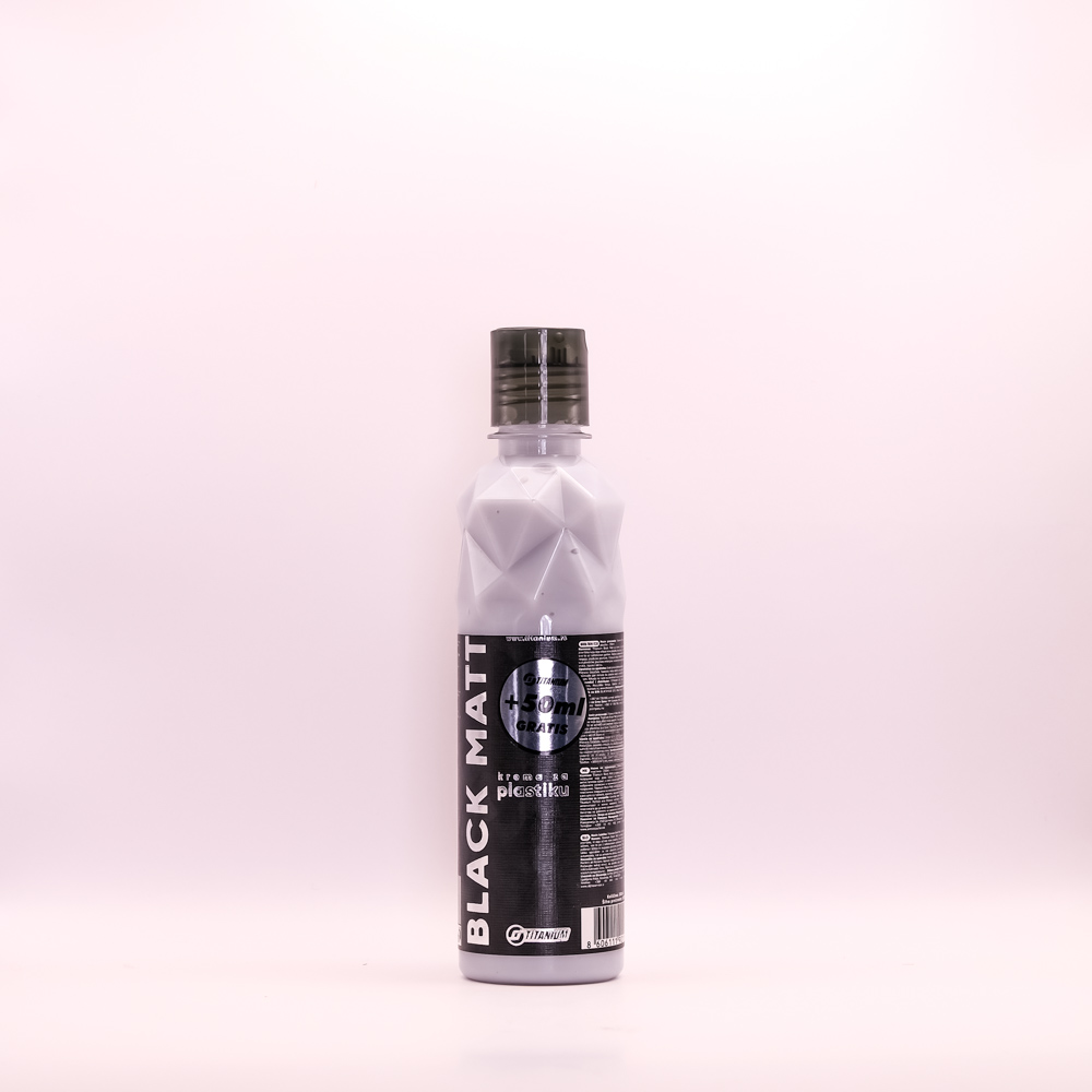 Titanium Black Matte – krema za plastiku – 250ml